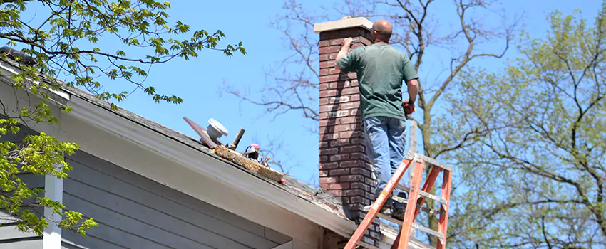 Vinyl and PVC Chimney Flashing Installation in Bon Air, VA